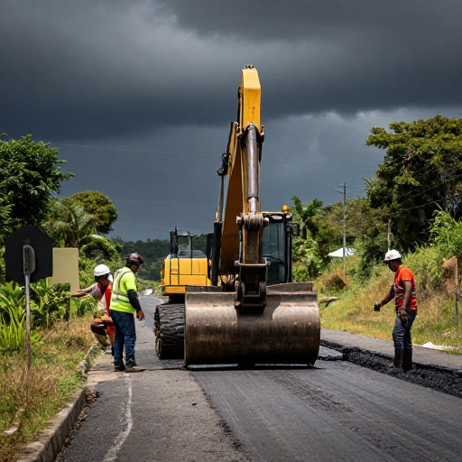 GAD Salitre reconfigura carreteras rurales conectando El Triunfo con Faisán y Las Colembas