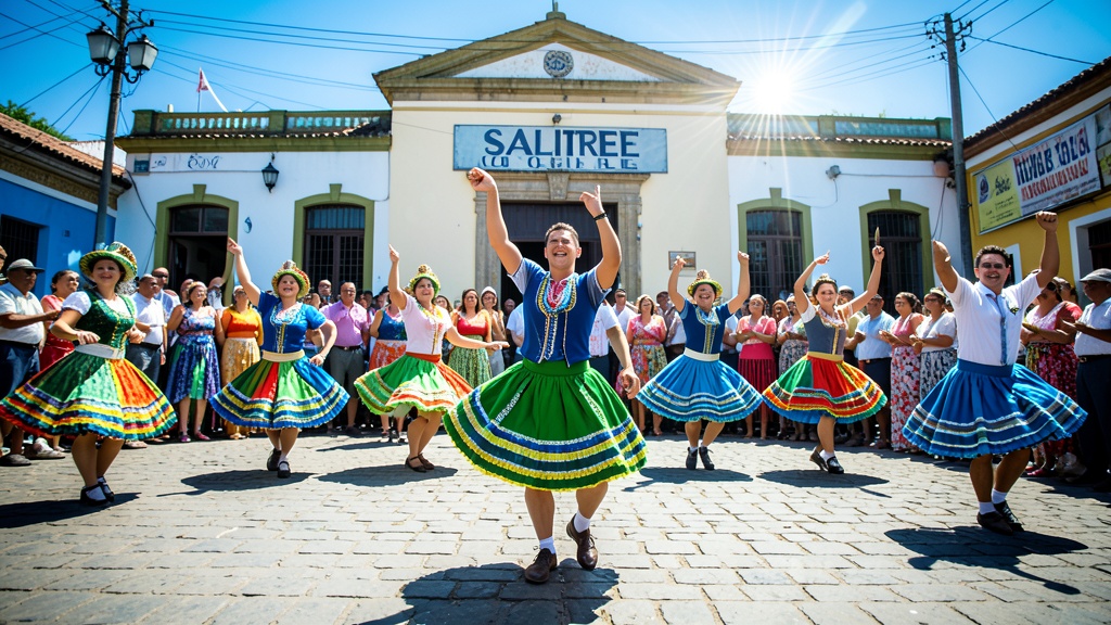 Salitre celebra su décimo sexto encuentro de música y danza folclórica