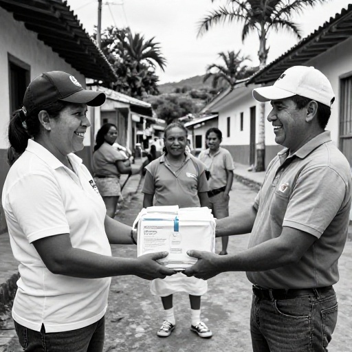 Prefectura del Guayas lleva más de 750 atenciones gratuitas a Vernaza y Salitre