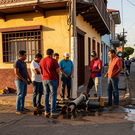 Vecinos de Vía Salitre denuncian fallas recurrentes en el suministro de agua