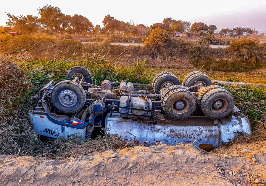 Accidente de tránsito se registró en el km 7.5 de la vía a Salitre