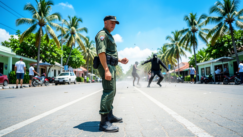 Supuestos militares asaltan el municipio de Salitre y dejan herido a un guardia