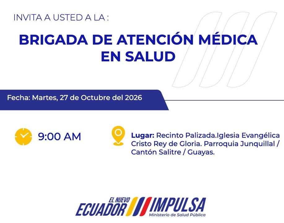 Brigada médica llega a Palizada para atender a vecinos de Salitre