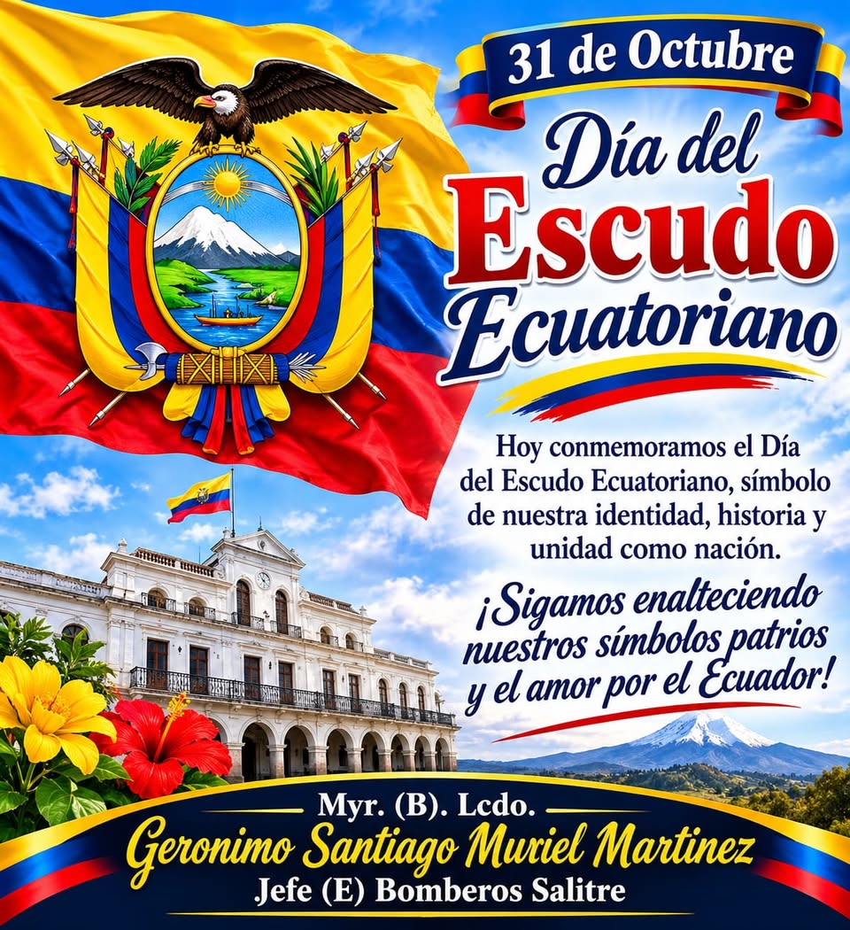 Salitre celebra el Escudo Nacional con un llamado a la vocación de servicio