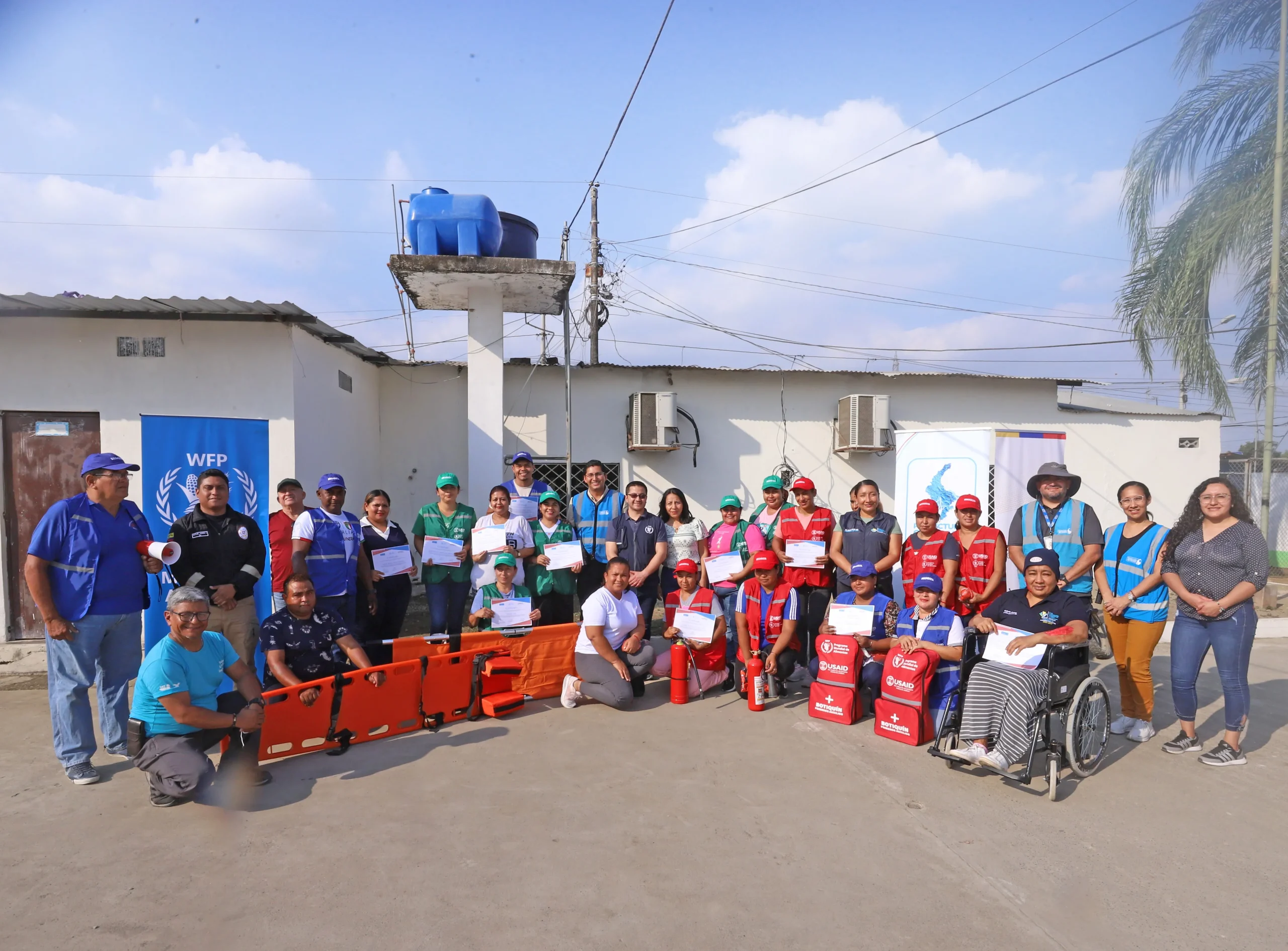 Comités de Salitre obtienen certificación para atender emergencias rurales